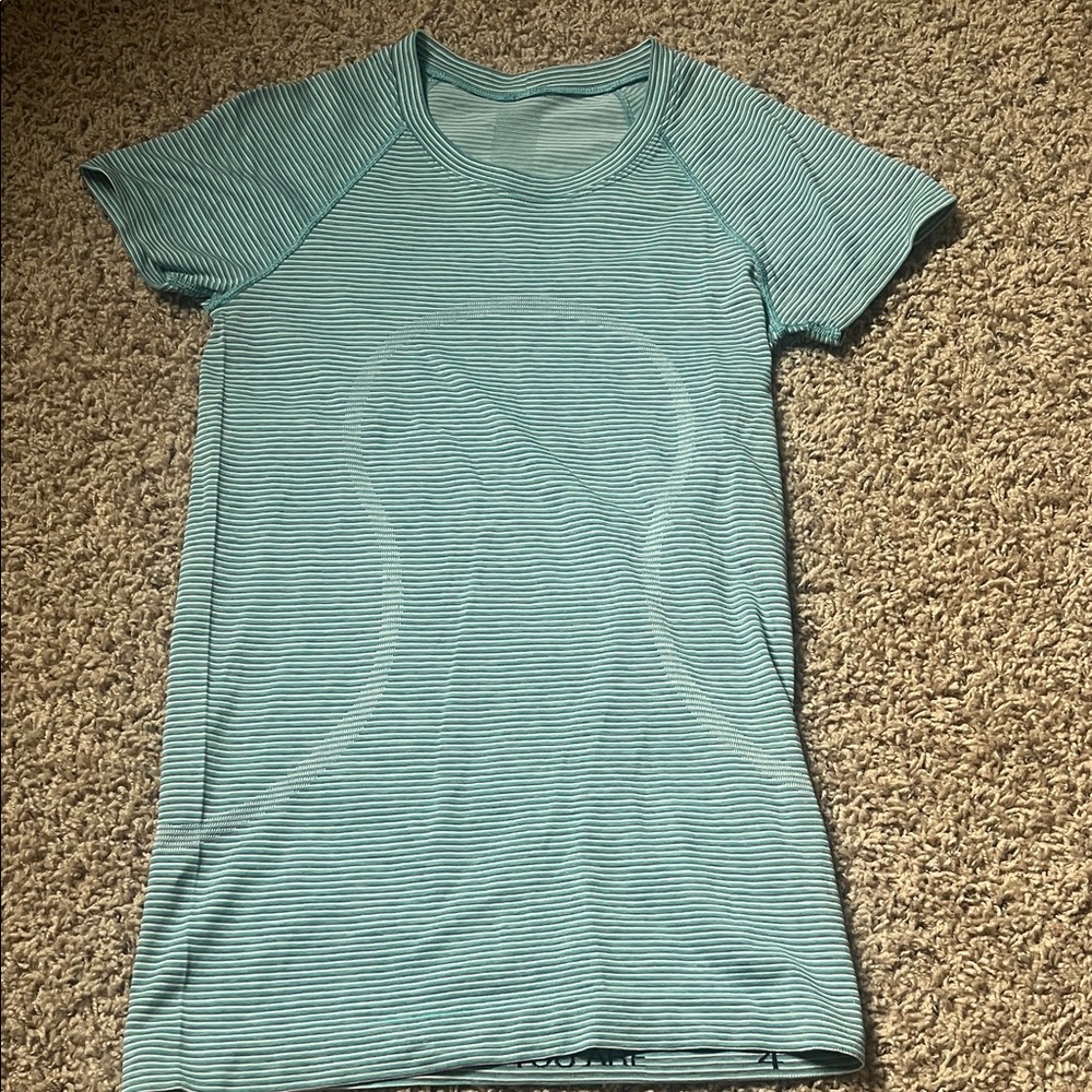 Lululemon striped swiftly tech